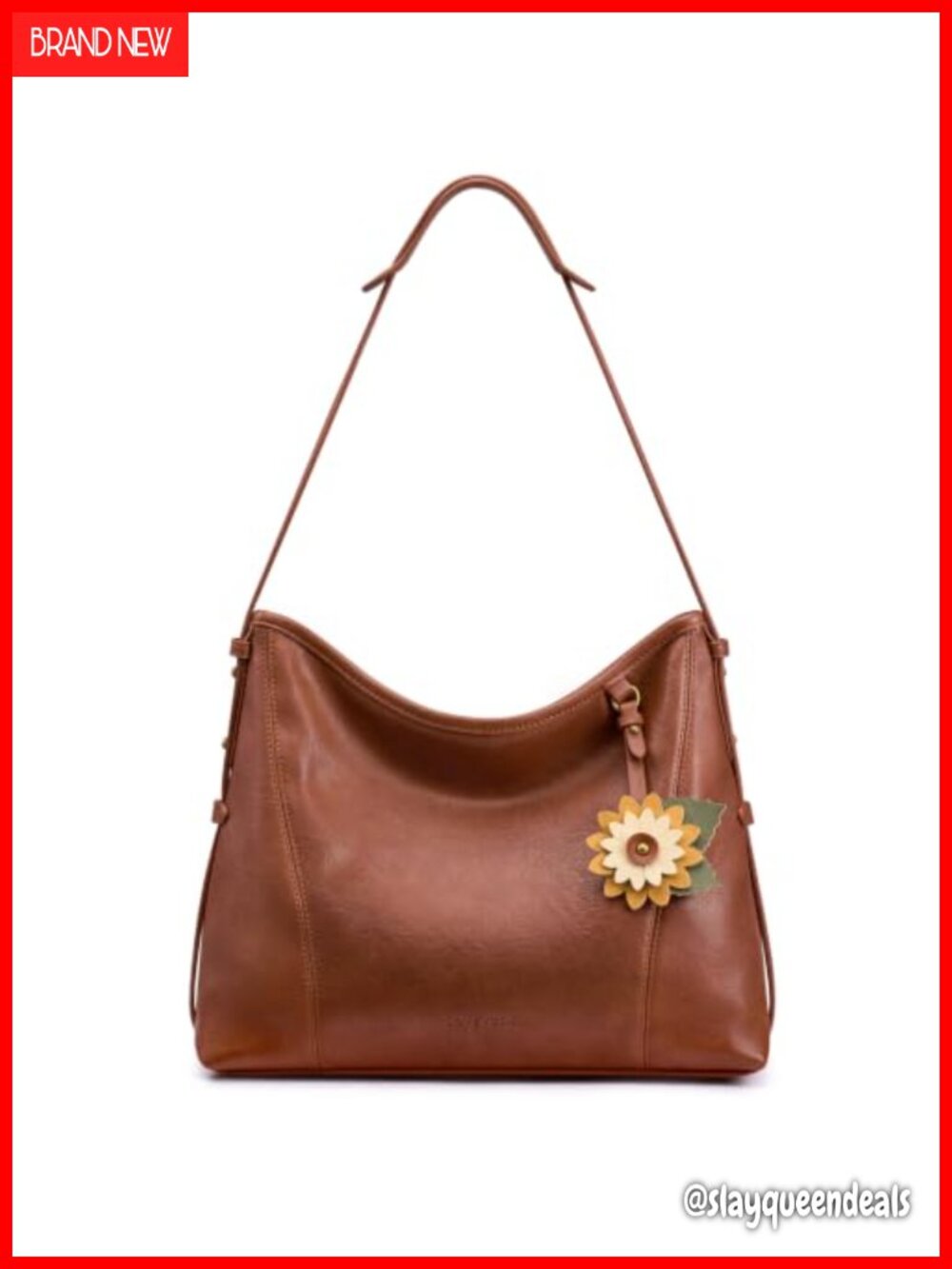 Hobo Shoulder Bag PU Leather Crossbody Purse